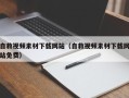 永新自救视频素材下载网站（自救视频素材下载网站免费）